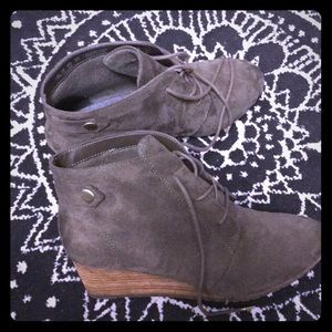 Women’s wedge booties by Dr. Scholl’s